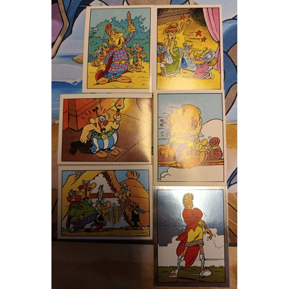 Asterix Panini Stickers fra år 1987! - Image 4
