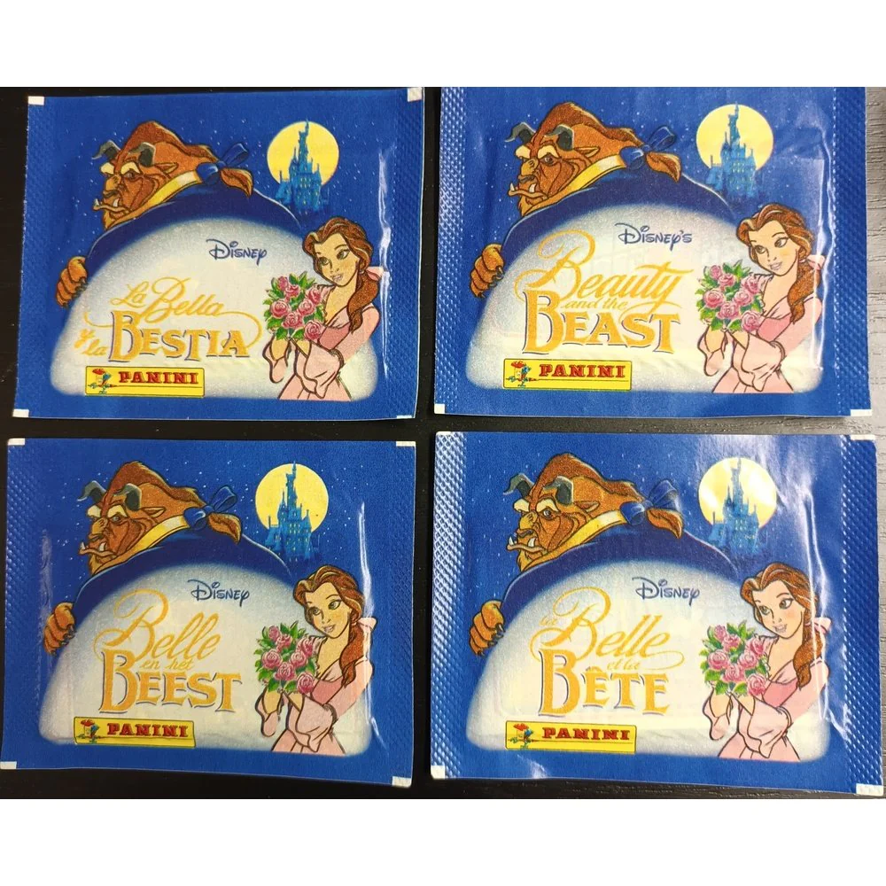 Beauty And The Beast Panini Stickers fra år 1991 - Image 3