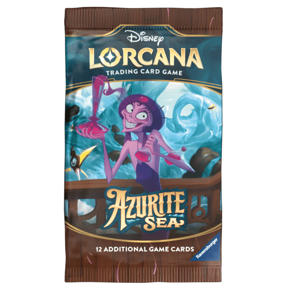 Disney Lorcana TCG Set 6 Azurite Sea Booster Pack - Image 3