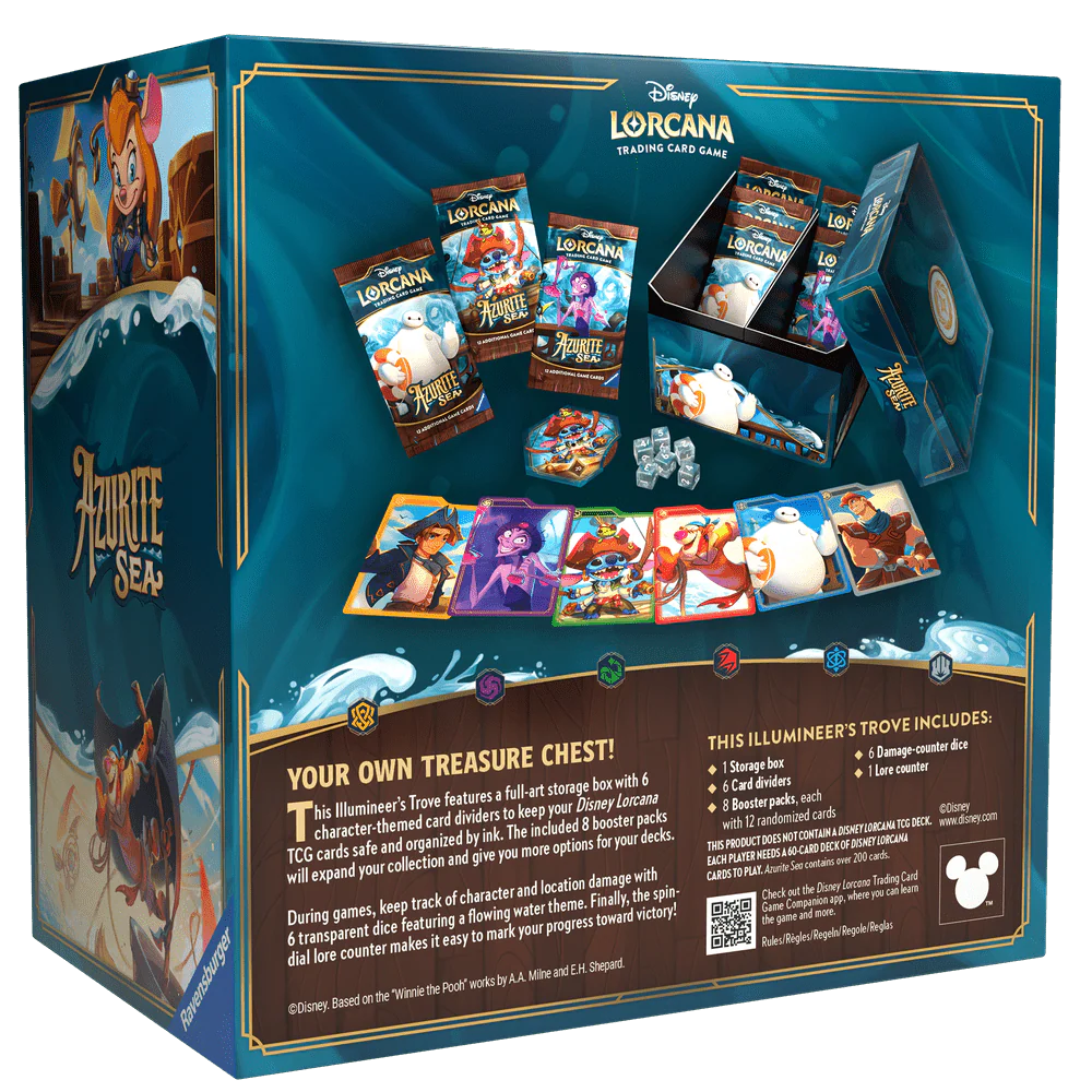 Disney Lorcana TCG Set 6 Azurite Sea Illumineer’s Trove - Image 3