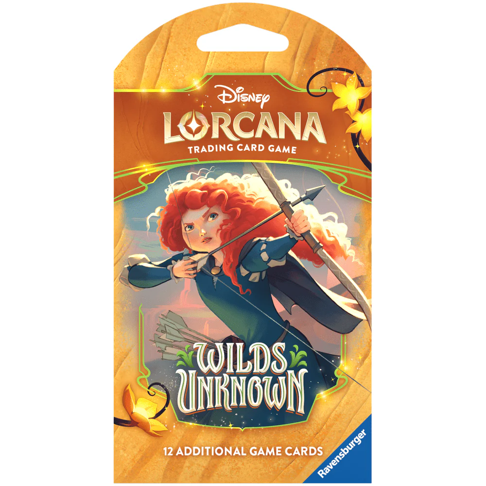 Disney Lorcana Wilds Unknown Sleeved Boosterpakke - Image 2