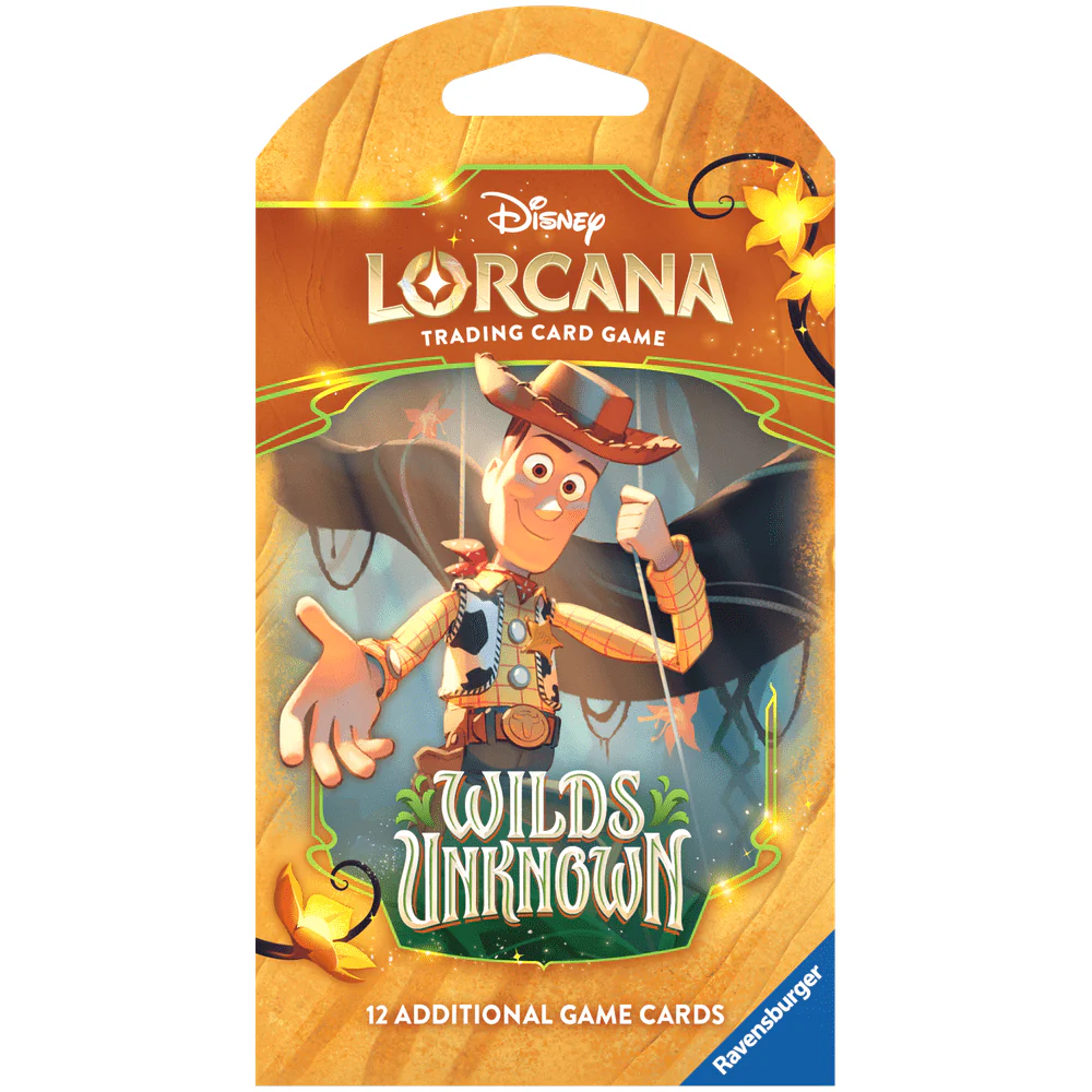Disney Lorcana Wilds Unknown Sleeved Boosterpakke - Image 3