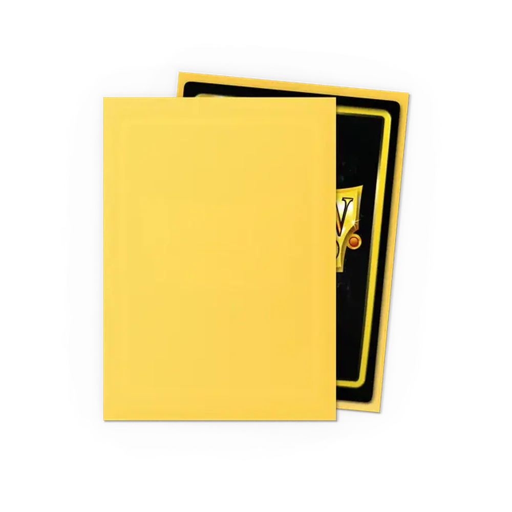 Dragon Shield - Yellow Matte x 100 - Image 2