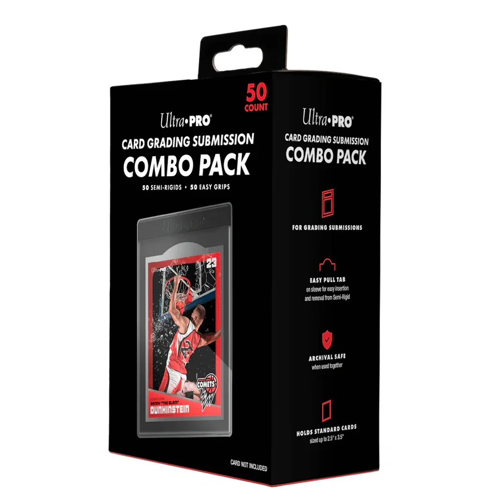 Grading Card Submission Combo Pack - Semi-Rigids & Easy Pull Sleeves 50ct - Image 2