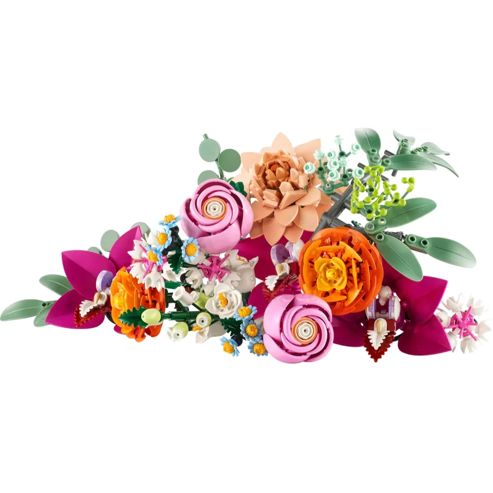 LEGO Vakker bukett med rosa blomster - Image 2