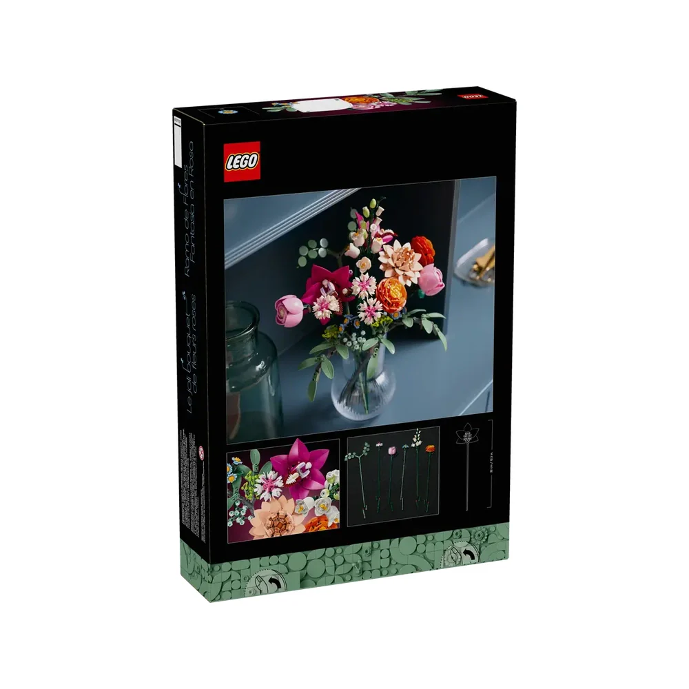 LEGO Vakker bukett med rosa blomster - Image 7