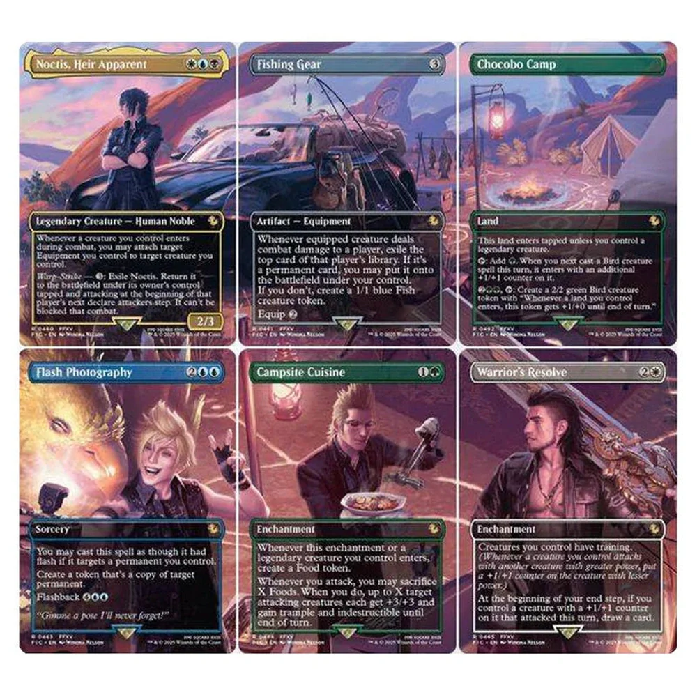 Magic The Gathering - Final Fantasy Scene Box - Camp Comrades - Image 2