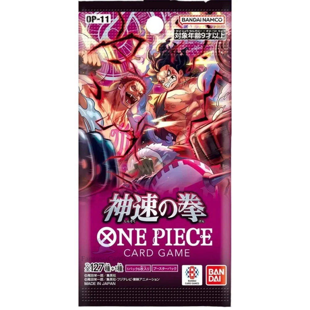 One Piece - OP-11 A Fist Of Divine Speed Japansk Booster Box - Image 2
