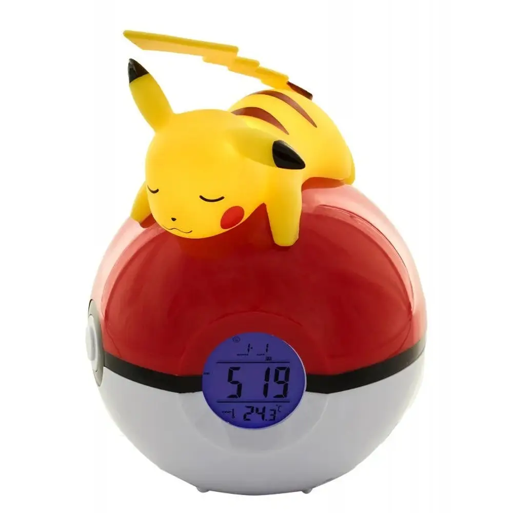 Pikachu Light Up Alarm Clock - Image 3