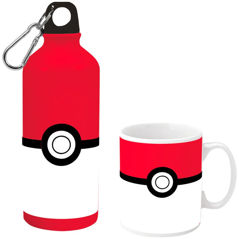 Pokemon - Aluminiums Flaske + Krus - Image 2