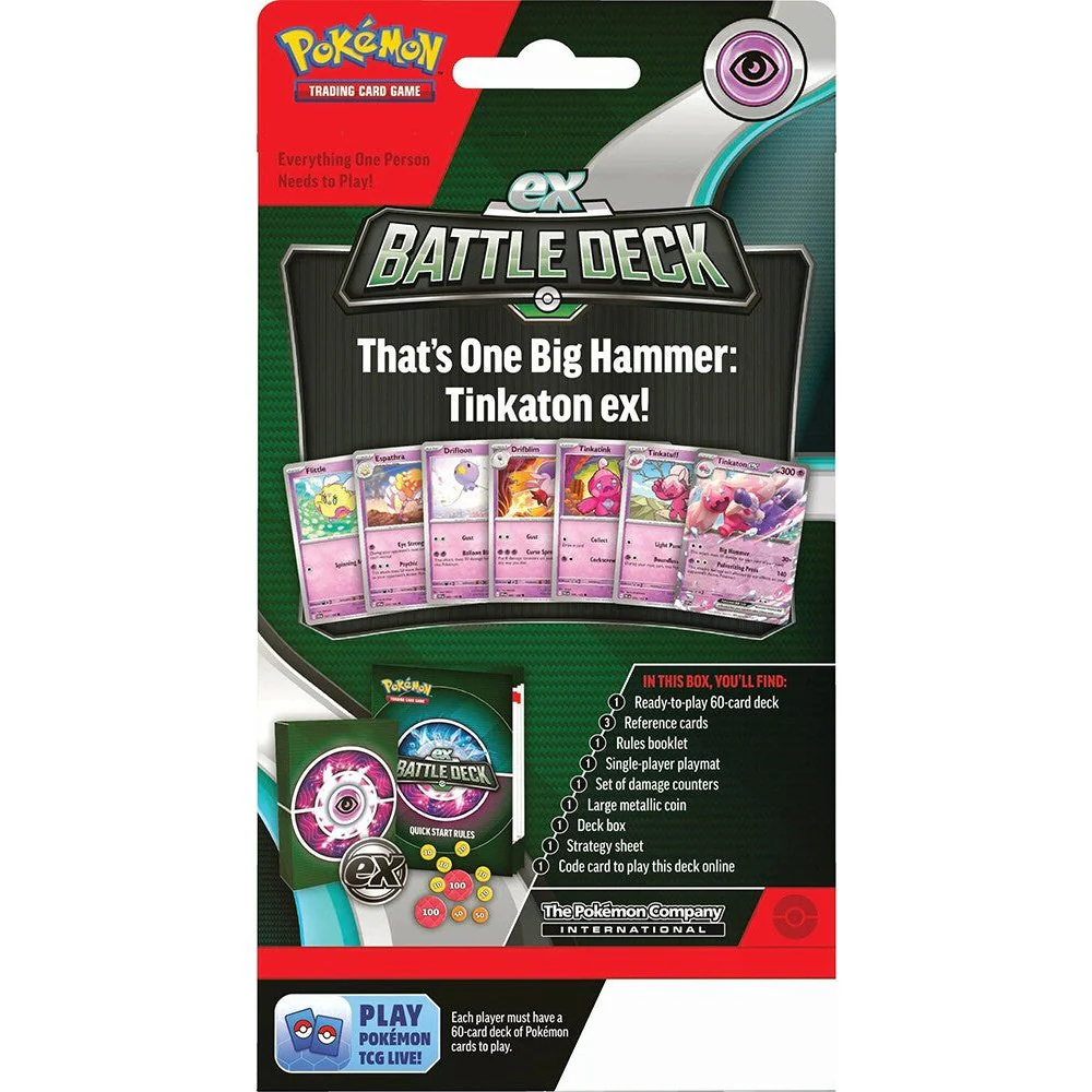 Pokemon Battle Deck Tinkaton Ex - Image 4