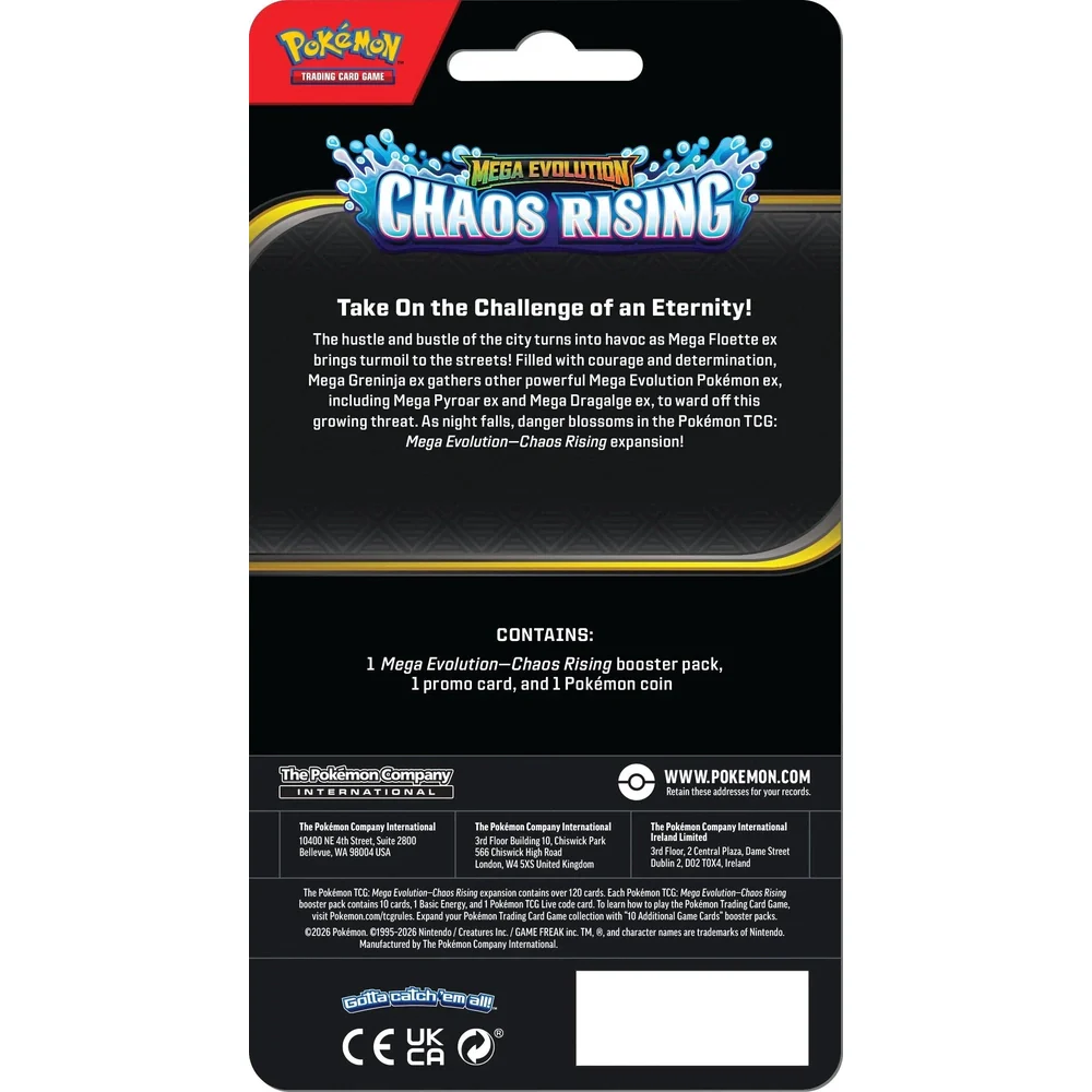 Maks 1 per pers. Pokemon Chaos Rising Premium Blister Pack - Pawmot - Image 3