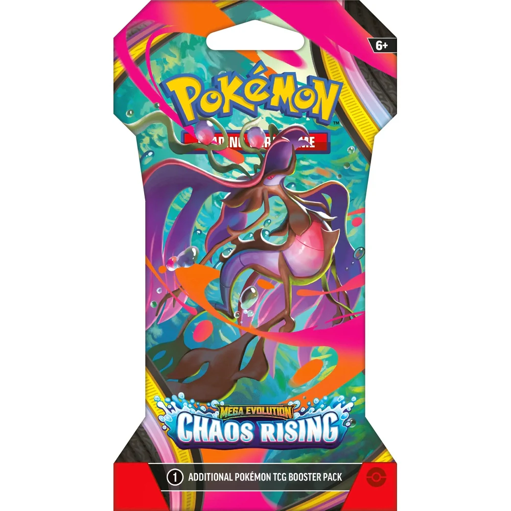 Maks 10 per pers. Pokemon Chaos Rising Sleeved Boosterpakke - Image 4