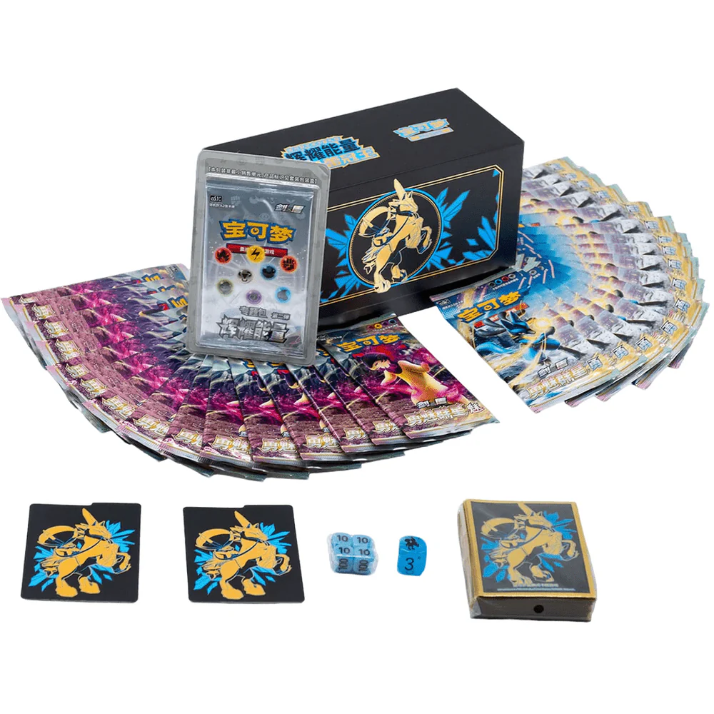 Pokemon Ice Rider Calyrex Black Gold Elite Trainer Box Kinesisk - Image 2