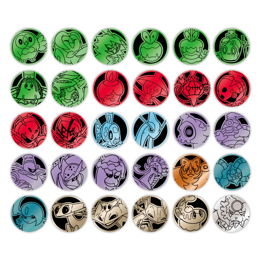 Pokemon Kinesisk Bright Fantasy Coin Set - Image 6