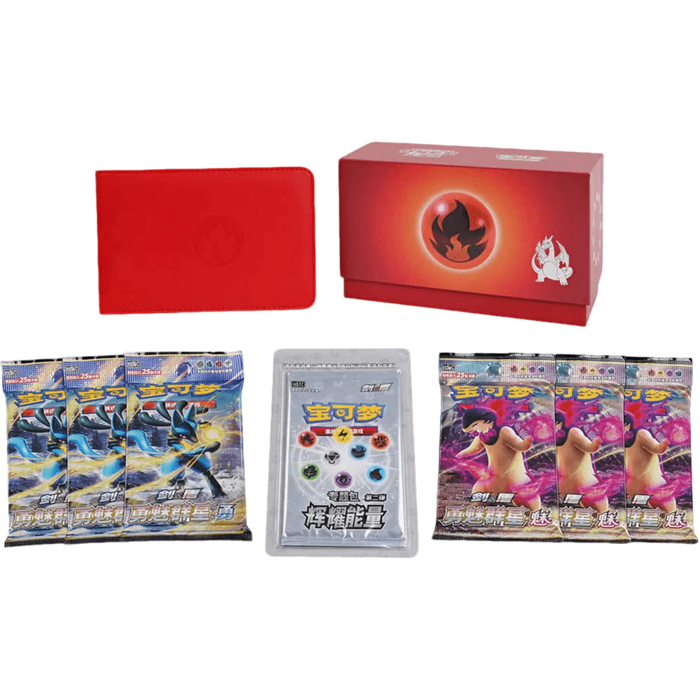 Pokemon Fire Energy Kinesisk Special Box - Image 2