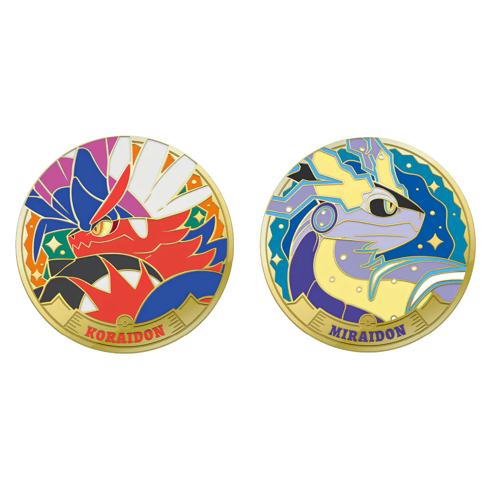 Pokemon Kinesisk Magnetic Coin Set Paldea Vol. 2 - Image 4