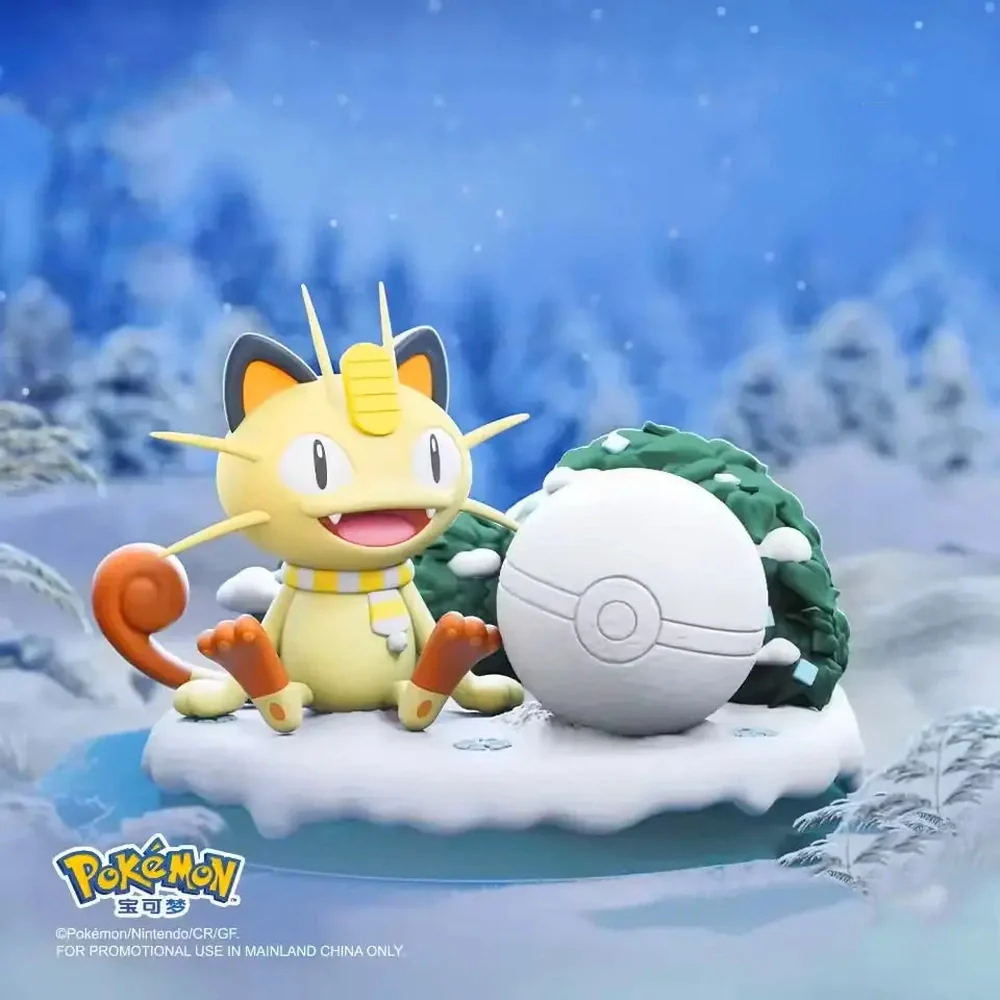 Pokemon Natural Wilderness Diorama Figure - Meowth - Image 2