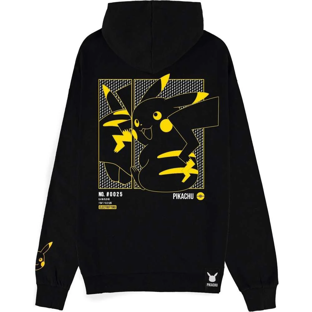 Pokemon - Pikachu Outline - Men's Zipper Hoodie - L - Image 2