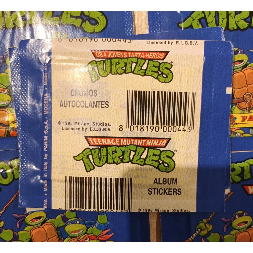 Teenage Mutant Ninja Turtles Stickers fra år 1995 - Image 4