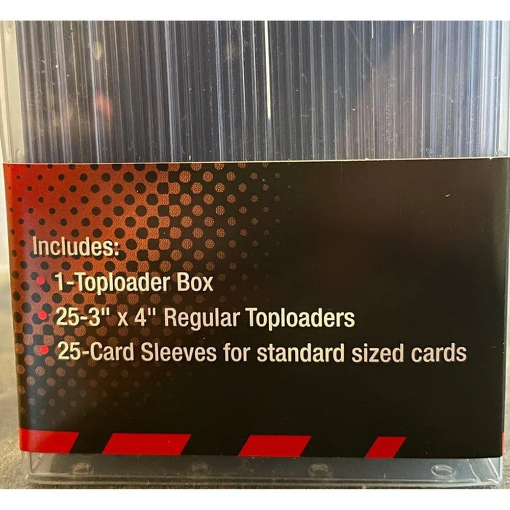 Toploader Combo Boks - 25 Toploaders og Sleeves - Image 4
