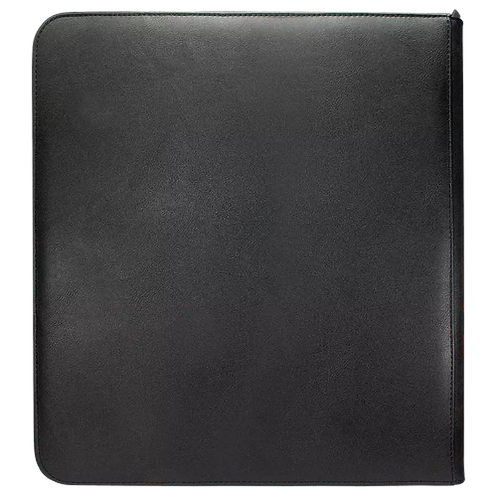 ULTRA PRO - 12-Pocket Zippered PRO-Binder - Black - Image 4